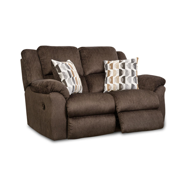 Homestretch Furniture Reclining Fabric Loveseat 173-20-21 IMAGE 1
