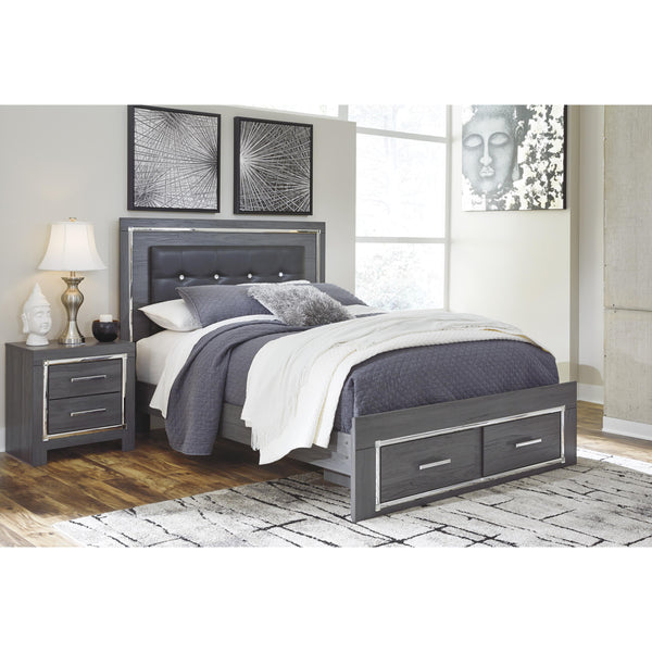 Signature Design by Ashley Lodanna Queen Panel Bed with Storage B214-57/B214-54S/B214-95/B100-13 IMAGE 1