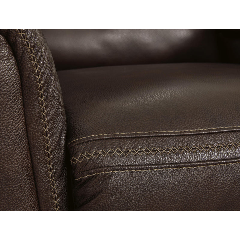 Signature Design by Ashley Alessandro Power Reclining Leather Match Sofa U2550215 IMAGE 10