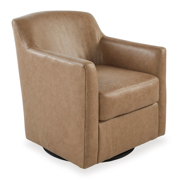 Signature Design by Ashley Bradney Swivel Leather Accent Chair A3000323 IMAGE 1