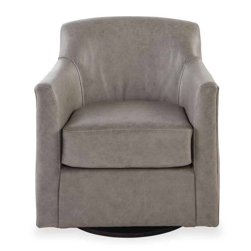 Signature Design by Ashley Bradney Swivel Leather Accent Chair A3000324 IMAGE 2