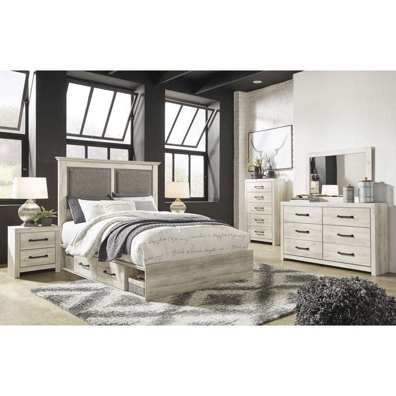 Signature Design by Ashley Cambeck Queen Upholstered Panel Bed with Storage B192-157/B192-54/B192-160/B100-13 IMAGE 6