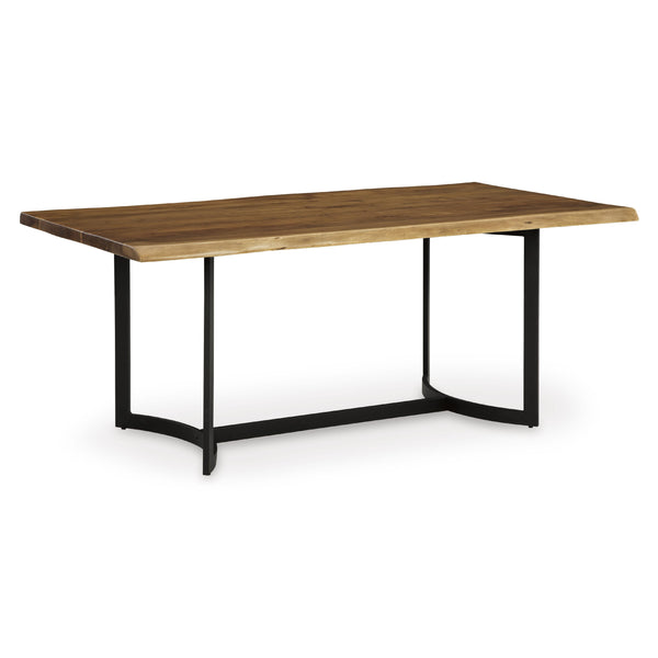 Signature Design by Ashley Fortmaine Dining Table with Trestle Base D872-25 IMAGE 1