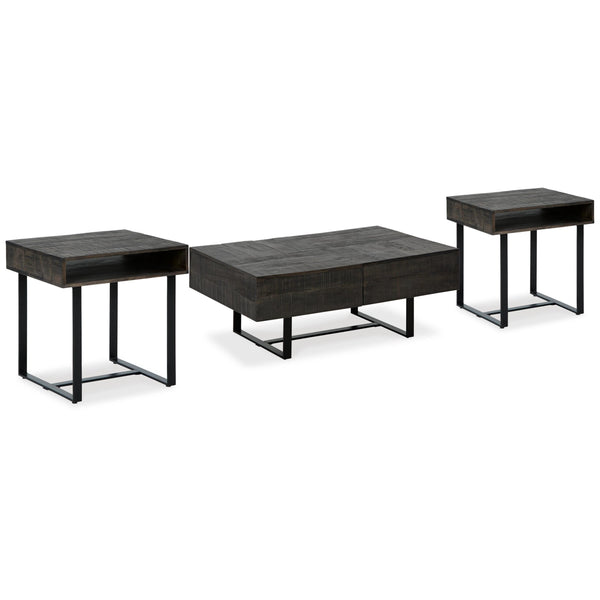 Signature Design by Ashley Kevmart Occasional Table Set T828-20/T828-3/T828-3 IMAGE 1