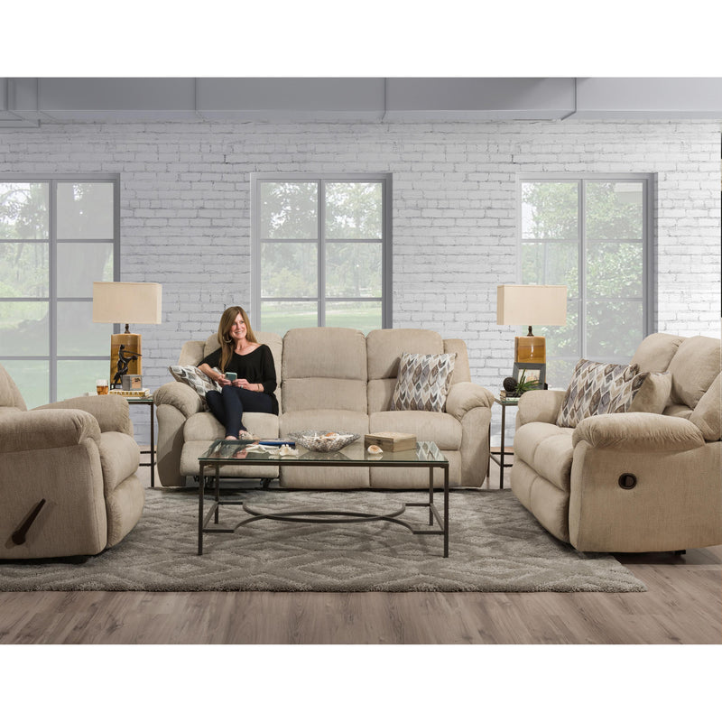 Homestretch Furniture Reclining Fabric Loveseat 173-20-17 IMAGE 2
