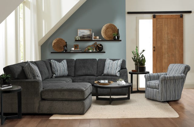 Tennessee Custom Upholstery Rouse 3-Piece Sectional