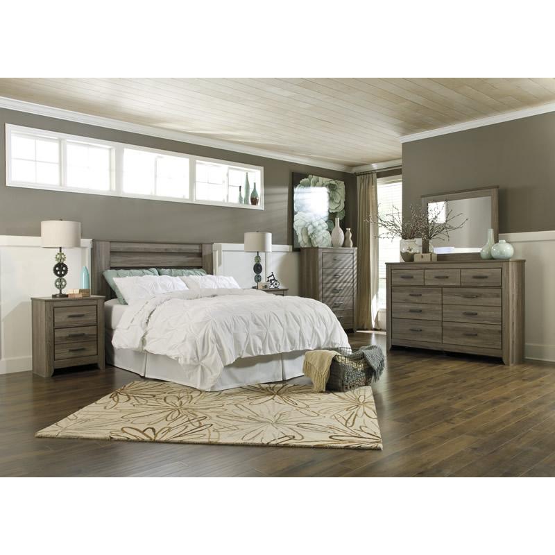 Signature Design by Ashley Zelen Queen Poster Bed B248-67/B100-31 IMAGE 2