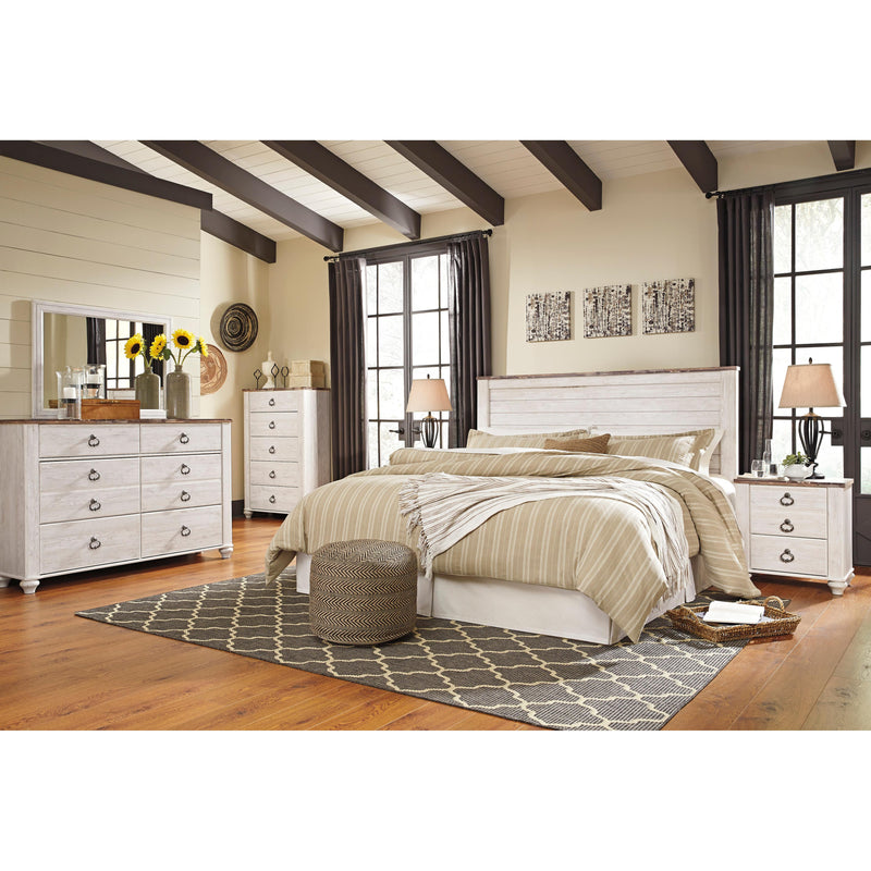 Signature Design by Ashley Willowton 6-Drawer Dresser with Mirror B267-31/B267-36 IMAGE 6