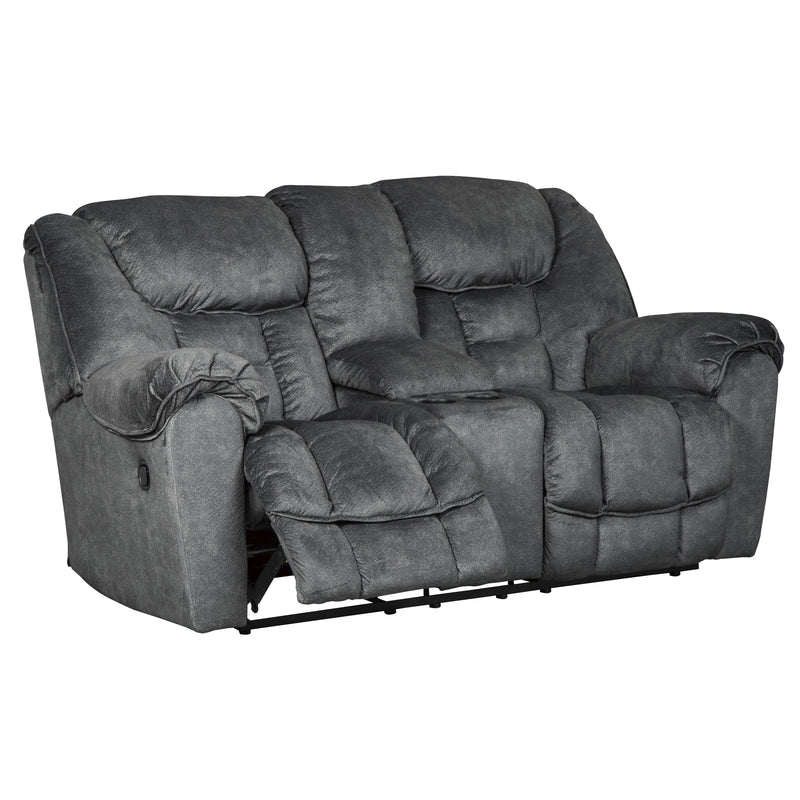 Signature Design by Ashley Capehorn Reclining Fabric Loveseat 7690294 IMAGE 2