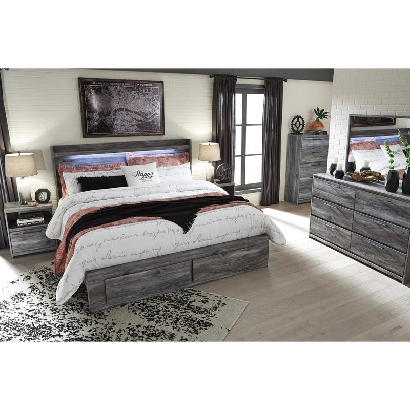 Signature Design by Ashley Baystorm King Panel Bed with Storage B221-58/B221-56S/B221-95/B100-14 IMAGE 4