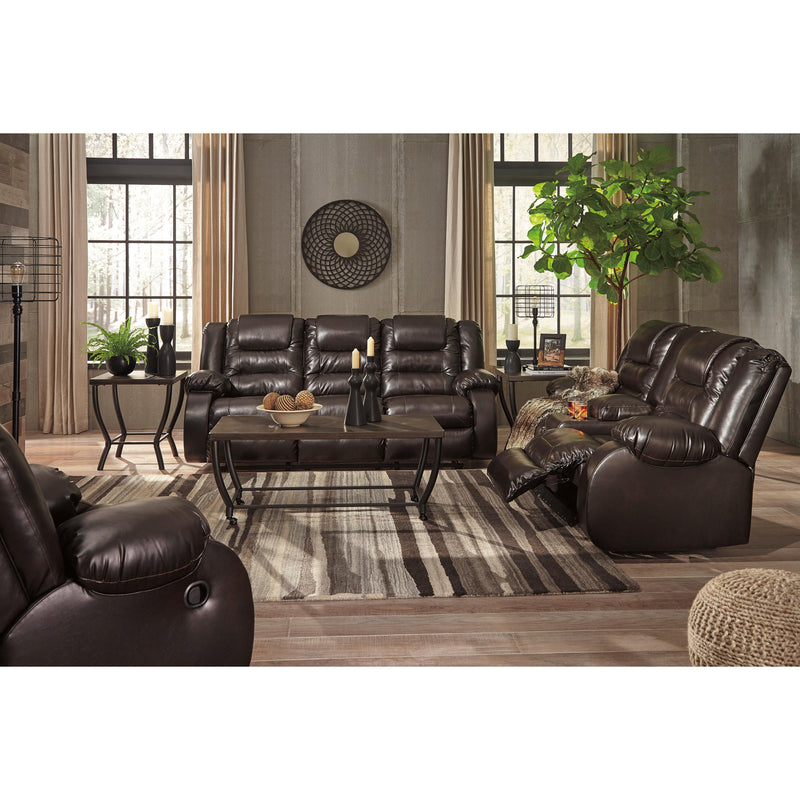Signature Design by Ashley Vacherie Reclining Leather Look Sofa 7930788 IMAGE 11