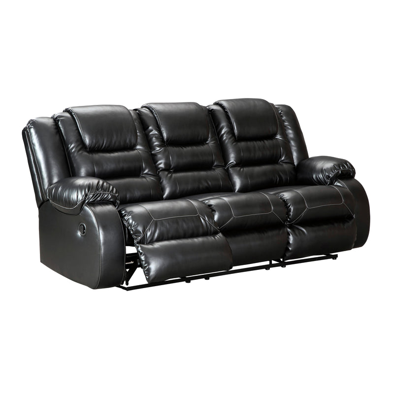 Signature Design by Ashley Vacherie Reclining Leather Look Sofa 7930888 IMAGE 2