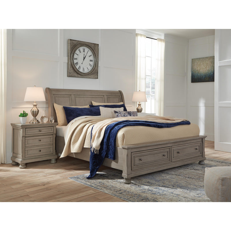 Signature Design by Ashley Lettner Queen Sleigh Bed with Storage B733-77/B733-74/B733-98 IMAGE 3