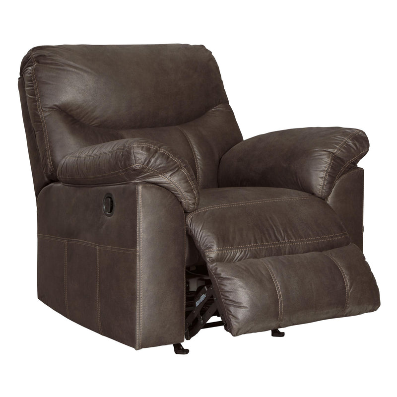 Signature Design by Ashley Boxberg Rocker Leather Look Recliner 3380325 IMAGE 2