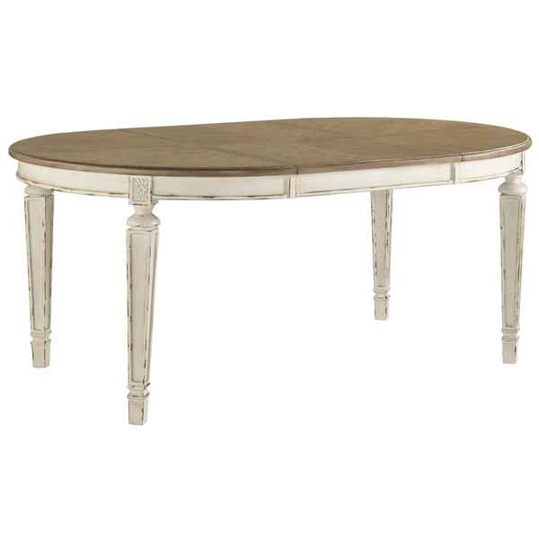 Signature Design by Ashley Oval Realyn Dining Table D743-35 IMAGE 1