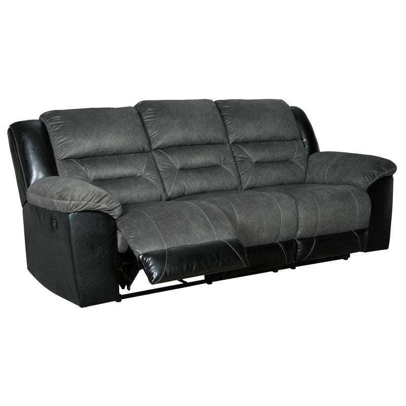 Signature Design by Ashley Earhart Reclining Fabric and Leather Look Sofa 2910288 IMAGE 3