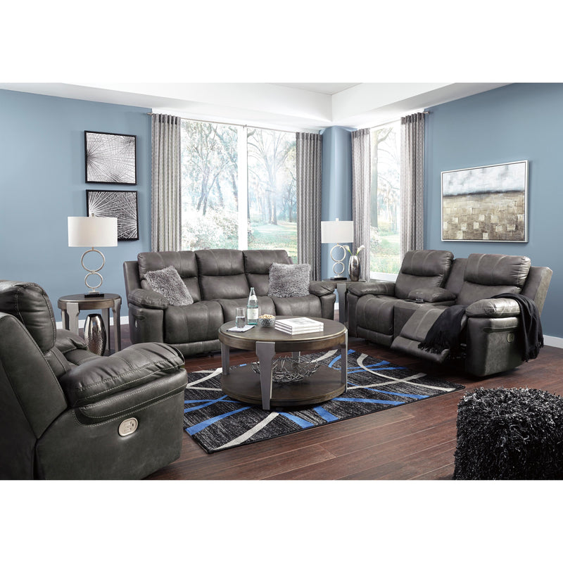 Signature Design by Ashley Erlangen Power Reclining Leather Look Sofa 3000415 IMAGE 11