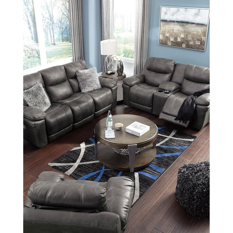 Signature Design by Ashley Erlangen Power Reclining Leather Look Loveseat 3000418 IMAGE 9