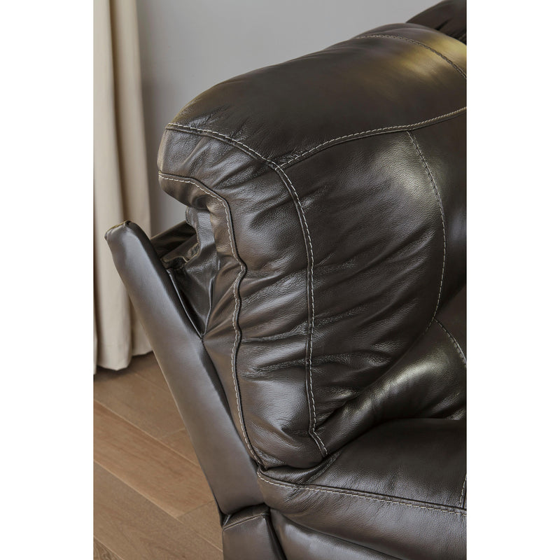 Signature Design by Ashley Hallstrung Power Reclining Leather Match Sofa U5240347 IMAGE 9