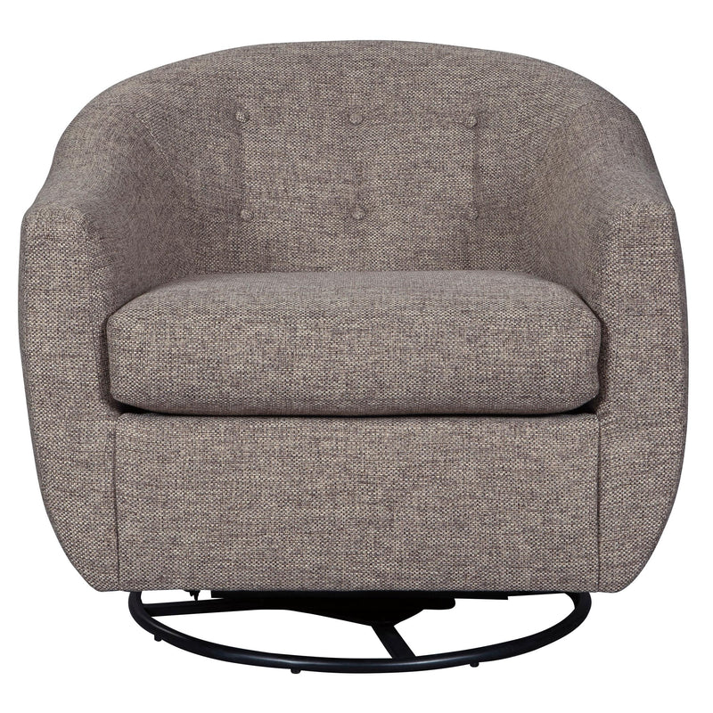 Signature Design by Ashley Upshur Swivel Glider Fabric Accent Chair A3000003 IMAGE 2