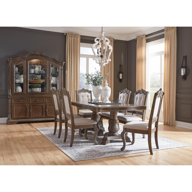 Signature Design by Ashley Charmond Dining Table with Pedestal Base D803-55T/D803-55B IMAGE 13