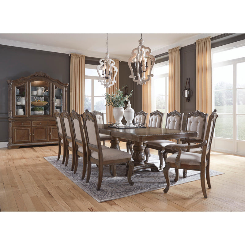 Signature Design by Ashley Charmond Dining Table with Pedestal Base D803-55T/D803-55B IMAGE 14