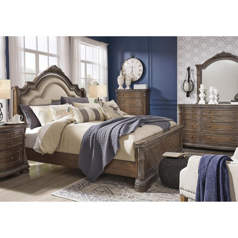 Signature Design by Ashley Charmond California King Upholstered Sleigh Bed B803-58/B803-56/B803-94 IMAGE 7
