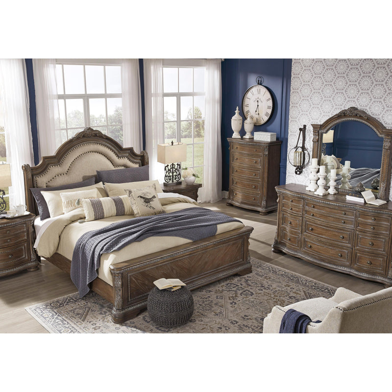Signature Design by Ashley Charmond California King Upholstered Sleigh Bed B803-58/B803-56/B803-94 IMAGE 8