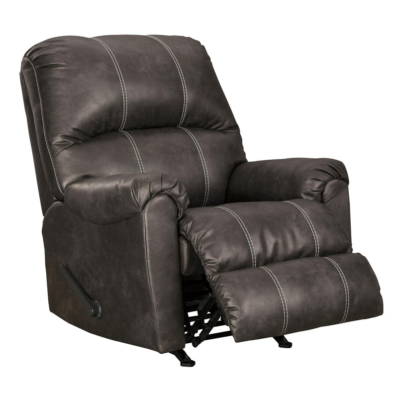 Signature Design by Ashley Kincord Rocker Leather Look Recliner 1310425 IMAGE 2