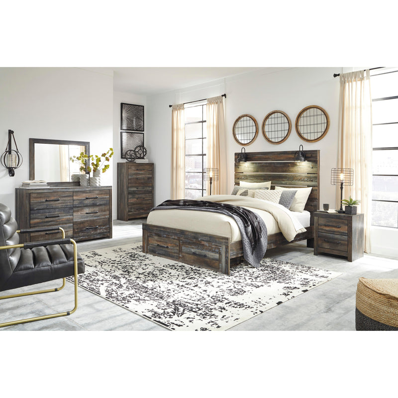 Signature Design by Ashley Drystan Queen Panel Bed with Storage B211-57/B211-54S/B211-96 IMAGE 8