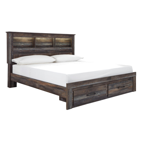 Signature Design by Ashley Drystan King Bookcase Bed with Storage B211-69/B211-56S/B211-97 IMAGE 1