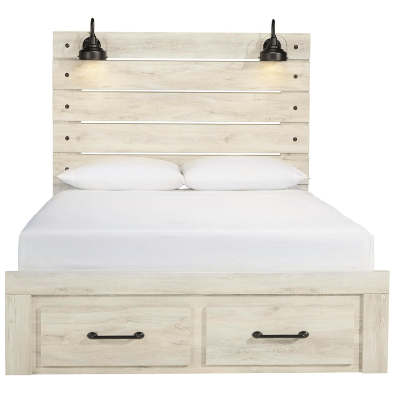 Signature Design by Ashley Cambeck Queen Panel Bed with Storage B192-57/B192-54S/B192-96 IMAGE 3