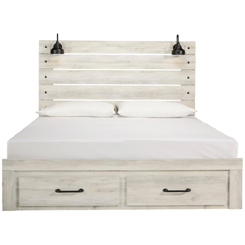 Signature Design by Ashley Cambeck King Panel Bed with Storage B192-58/B192-56S/B192-97 IMAGE 3