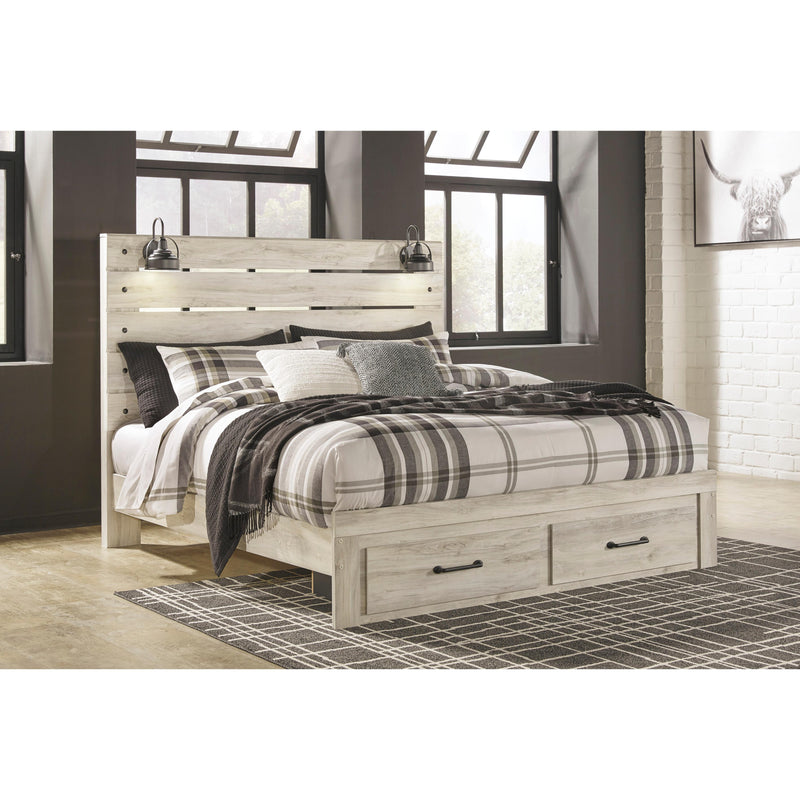 Signature Design by Ashley Cambeck King Panel Bed with Storage B192-58/B192-56S/B192-97 IMAGE 5