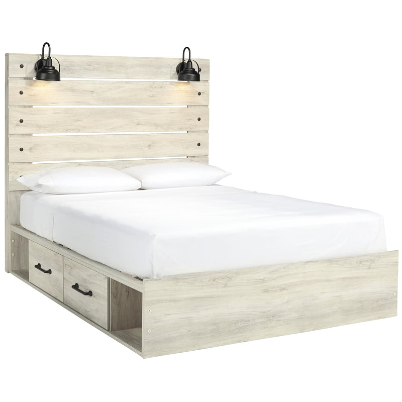 Signature Design by Ashley Cambeck Queen Panel Bed with Storage B192-57/B192-54/B192-60/B192-60/B100-13 IMAGE 1