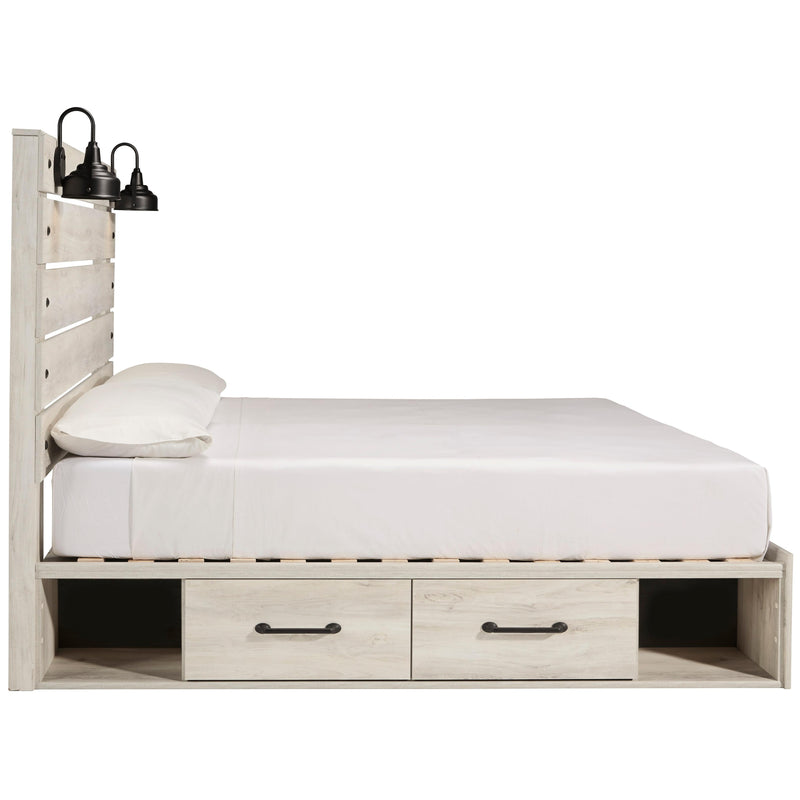 Signature Design by Ashley Cambeck King Panel Bed with Storage B192-58/B192-56/B192-160/B100-14 IMAGE 4