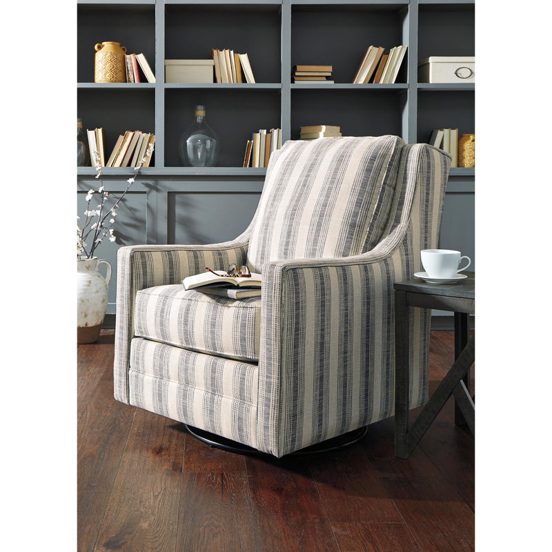 Signature Design by Ashley Kambria Swivel Glider Fabric Accent Chair A3000207 IMAGE 5