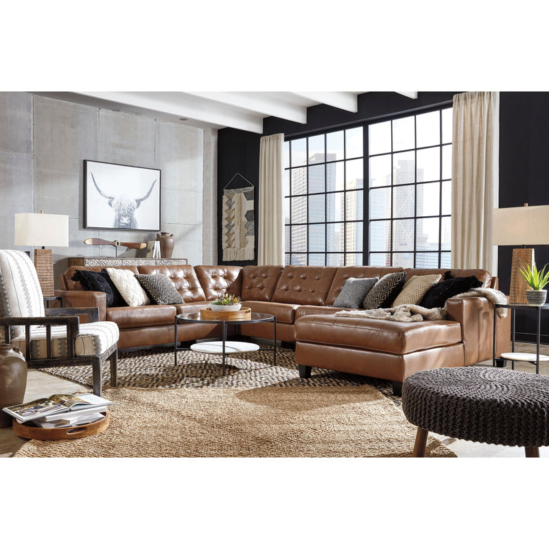 Signature Design by Ashley Baskove Leather Match 4 pc Sectional 1110255/1110234/1110277/1110217 IMAGE 10