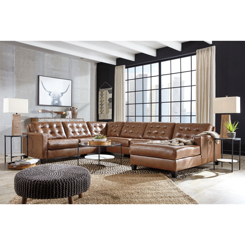 Signature Design by Ashley Baskove Leather Match 4 pc Sectional 1110255/1110234/1110277/1110217 IMAGE 8