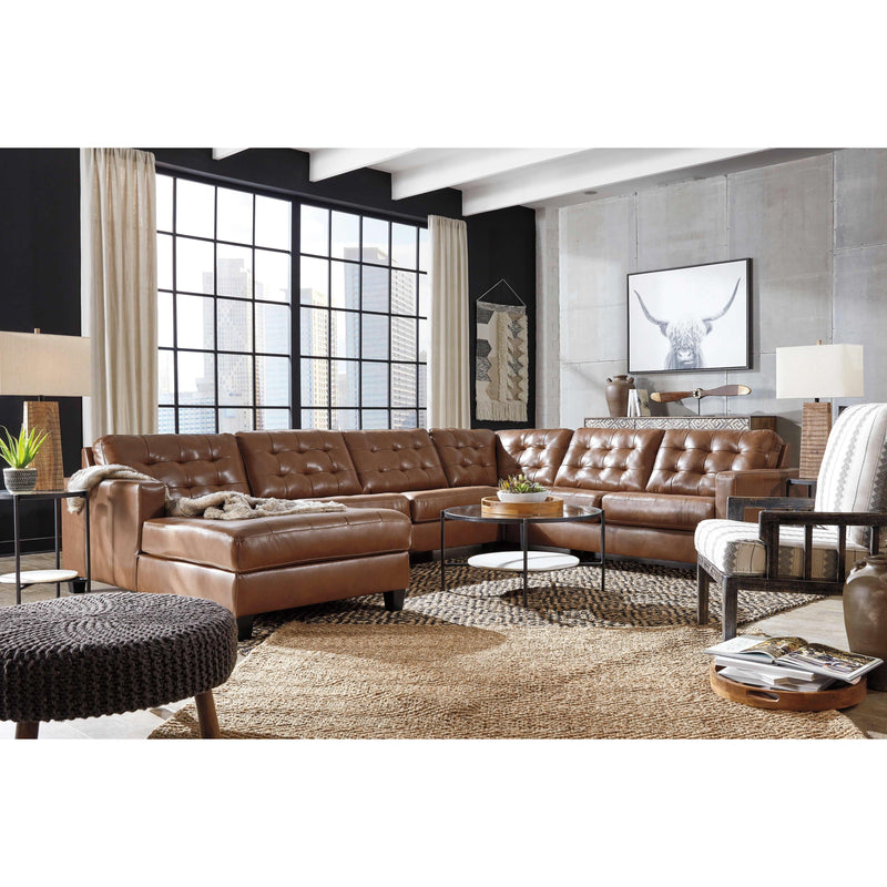 Signature Design by Ashley Baskove Leather Match 4 pc Sectional 1110216/1110277/1110234/1110256 IMAGE 9
