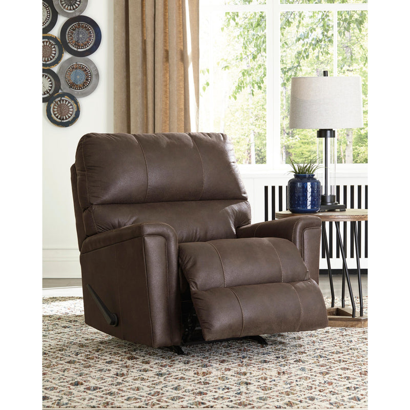 Signature Design by Ashley Navi Rocker Leather Look Recliner 9400325 IMAGE 7