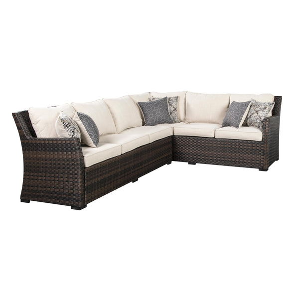 Signature Design by Ashley Outdoor Seating Sectionals P455-822 IMAGE 1