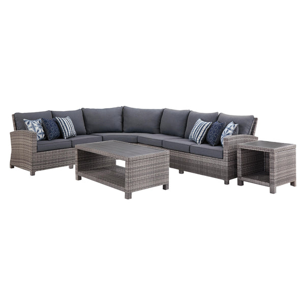Signature Design by Ashley Outdoor Seating Sectionals P440-854/P440-877/P440-846 IMAGE 1