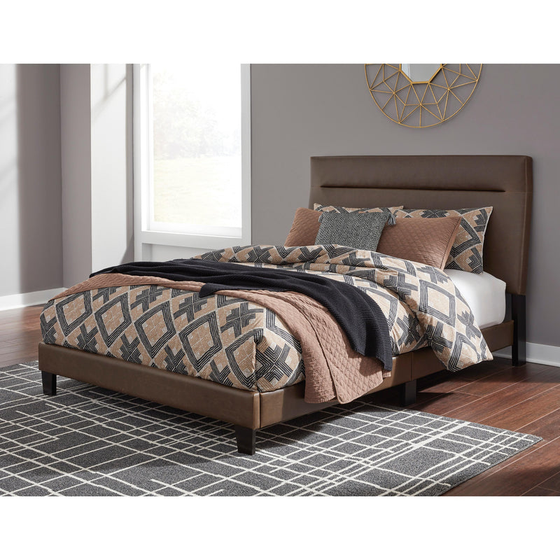 Signature Design by Ashley Adelloni Queen Upholstered Platform Bed B080-481 IMAGE 5