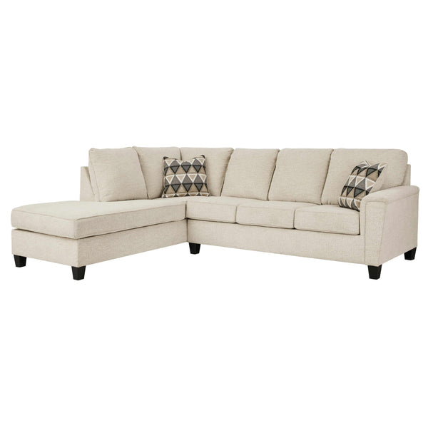 Signature Design by Ashley Abinger Fabric Queen Sleeper Sectional 8390416/8390470 IMAGE 1