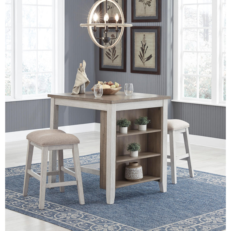 Signature Design by Ashley Skempton 3 pc Counter Height Dinette D394-113 IMAGE 4