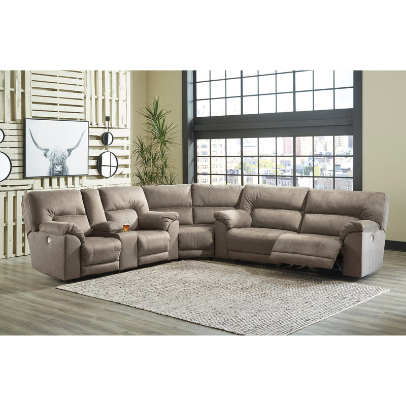 Benchcraft Cavalcade Power Reclining Leather Look 3 pc Sectional 7760147/7760177/7760196 IMAGE 9