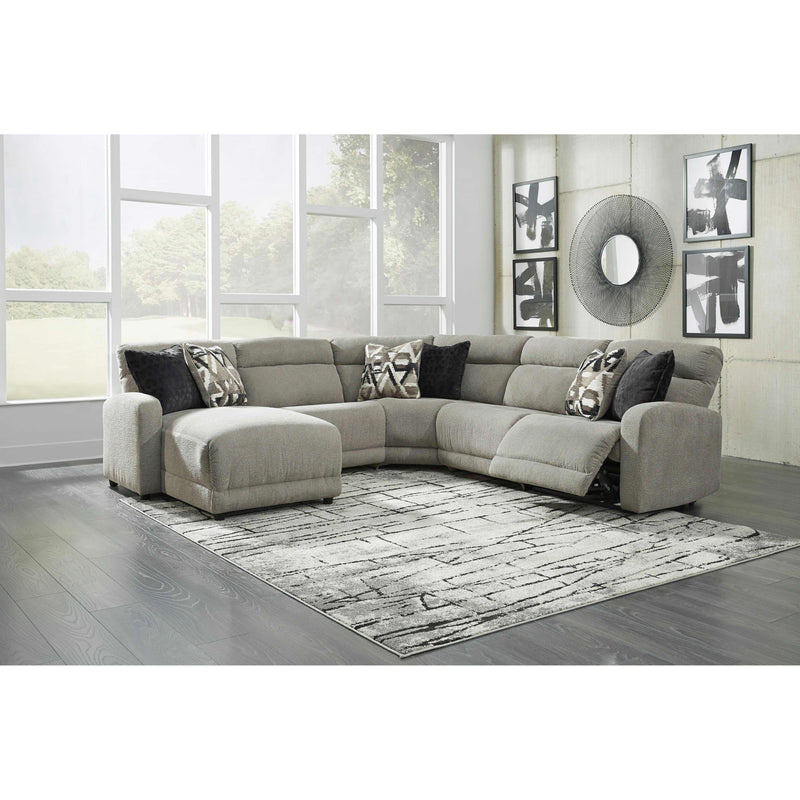 Signature Design by Ashley Colleyville Power Reclining Fabric 5 pc Sectional 5440579/5440546/5440577/5440546/5440562 IMAGE 3