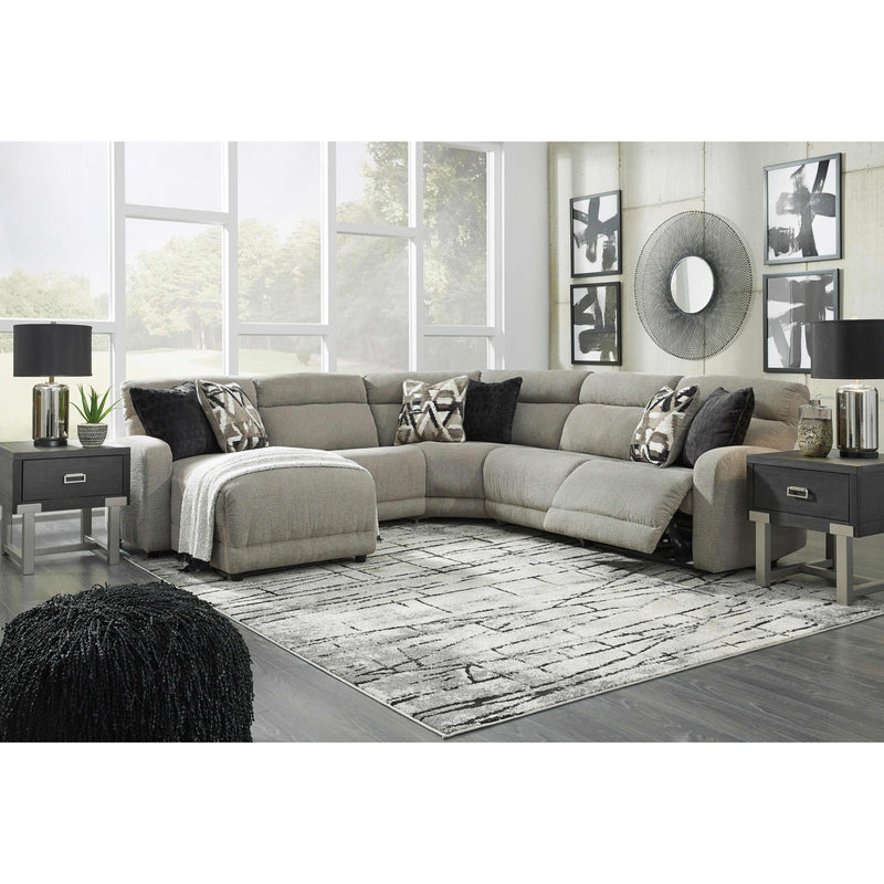 Signature Design by Ashley Colleyville Power Reclining Fabric 5 pc Sectional 5440579/5440546/5440577/5440546/5440562 IMAGE 4