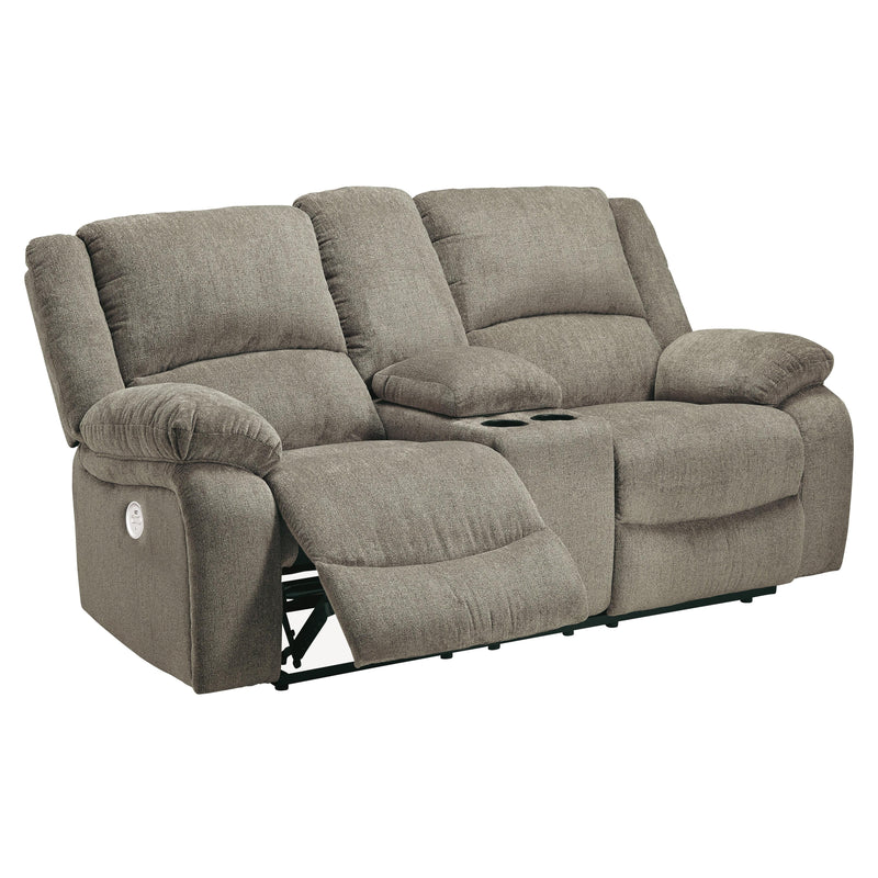 Signature Design by Ashley Draycoll Power Reclining Fabric Loveseat 7650596 IMAGE 2